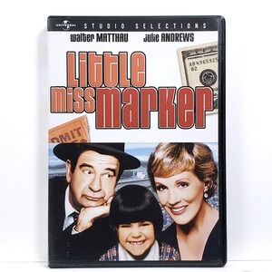 Universal Little Miss Marker‎ DVD Walter Matthau Julie Andrews Excellent